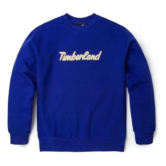 (WMNS) Timberland Crewneck Sweatshirt 'Blue' A6HV5-G58 sold by KicksCrew