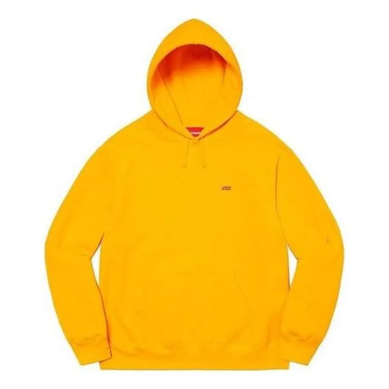 Supreme Enamel Small Box Hooded Sweatshirt 'Yellow' SUP-SS22-827 sold by KicksCrew