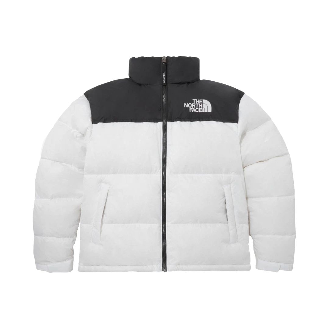 The North Face 1996 Eco Nuptse Jacket Asia Sizing 'White Black' NJ1DP55B sold by KicksCrew