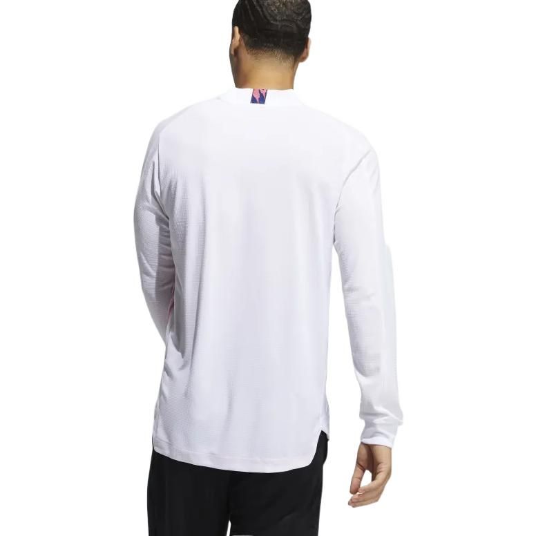 adidas Real Madrid 20/21 Authentic Home Long Sleeve Jersey 'White Navy' FQ7488 sold by KicksCrew product image thumbnail 4