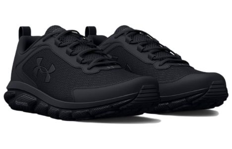 Under Armour Charged Assert 9 6E Wide 'Triple Black' 3025418-002 sold by KicksCrew