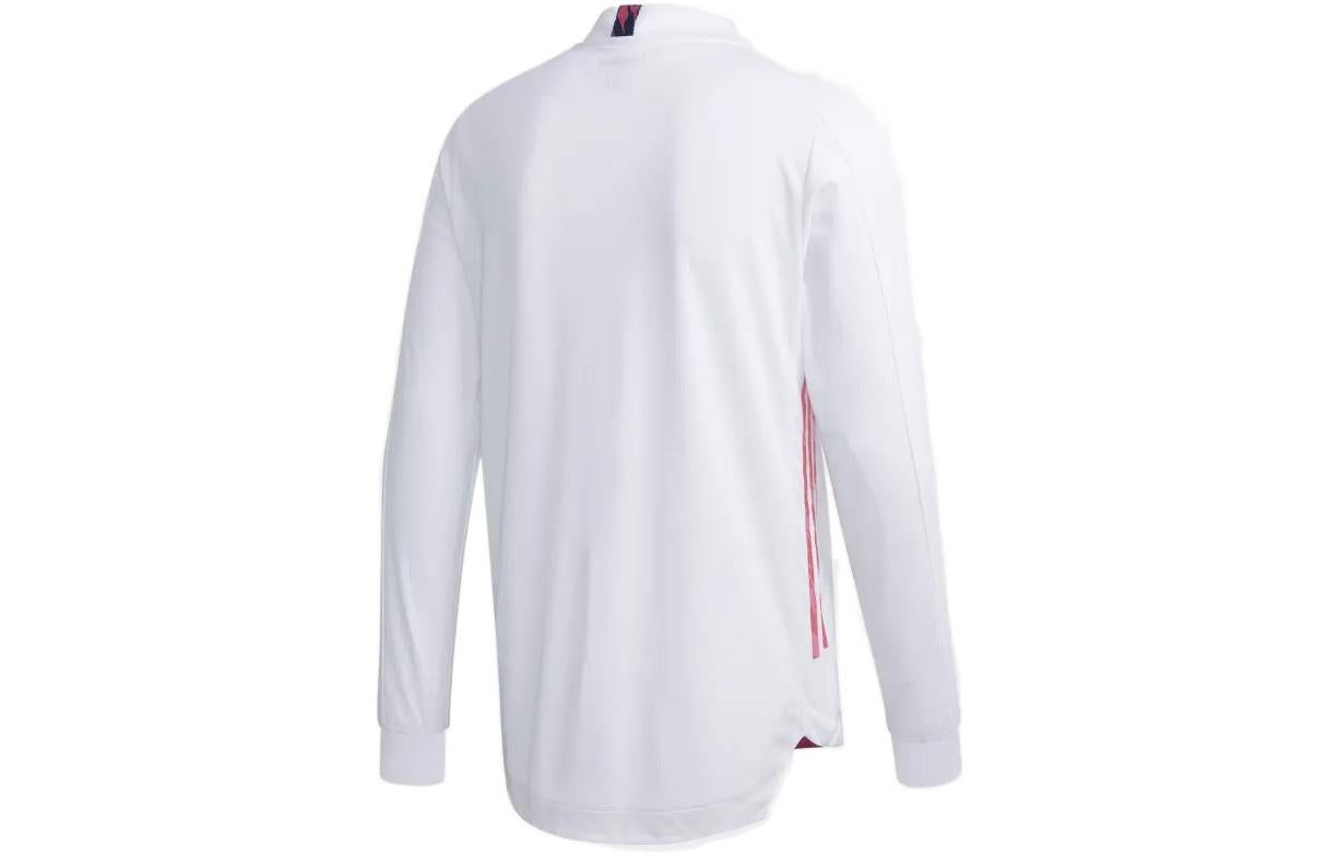 adidas Real Madrid 20/21 Authentic Home Long Sleeve Jersey 'White Navy' FQ7488 sold by KicksCrew product image thumbnail 2