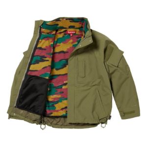 Supreme 2-In-1 GORE-TEX Polartec Liner Jacket 'Olive Green Multi-Color' SUP-FW23-014 sold by KicksCrew