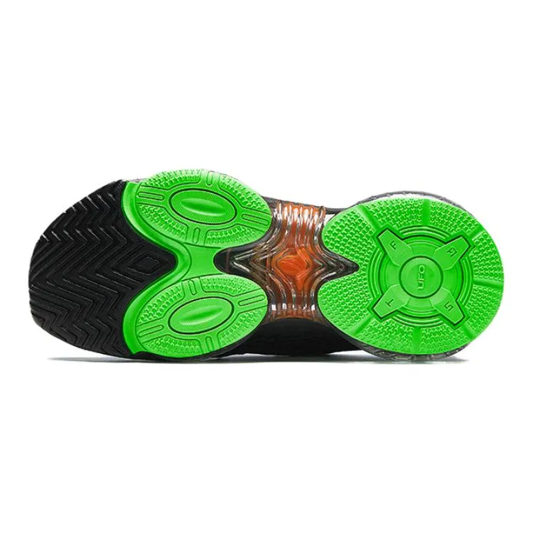 (GS) ANTA Running Series Sneakers 'Black Green' A312325588H-4 sold by KicksCrew product image thumbnail 4