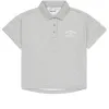 (WMNS) New Balance Polo T-Shirt 'Grey' NFE22252-MGR sold by KicksCrew