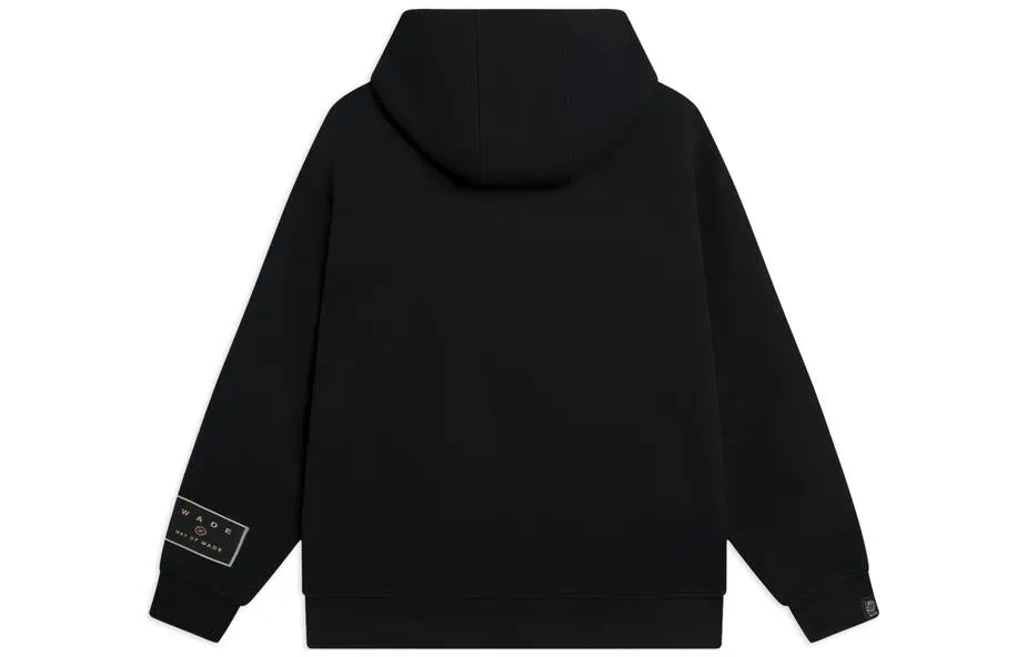 Li-Ning Way Of Wade Graphic Hooded Jacket 'Black' AWDSC43-1 sold by KicksCrew product image thumbnail 2