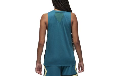 (WMNS) Air Jordan Sport Diamond Tank Top 'Teal' FB4629-318 sold by KicksCrew