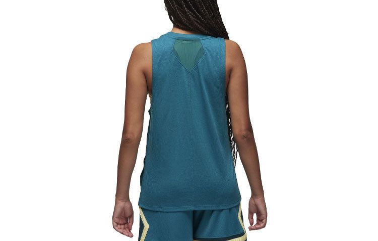 (WMNS) Air Jordan Sport Diamond Tank Top 'Teal' FB4629-318 sold by KicksCrew product image thumbnail 3