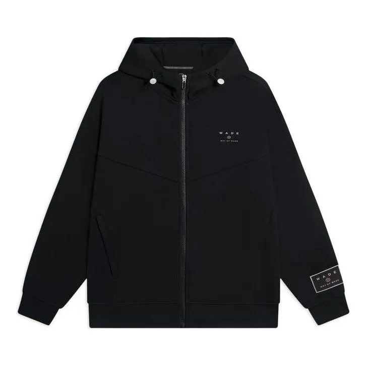 Li-Ning Way Of Wade Graphic Hooded Jacket 'Black' AWDSC43-1 sold by KicksCrew