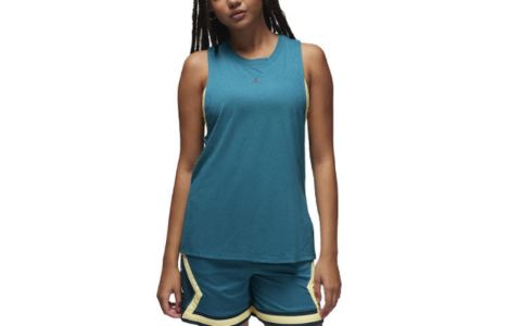(WMNS) Air Jordan Sport Diamond Tank Top 'Teal' FB4629-318 sold by KicksCrew