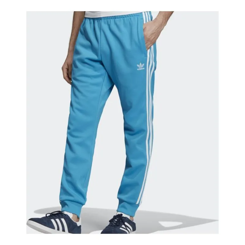 adidas originals Sst Tp Logo Sports Pants Blue DZ4635 sold by KicksCrew
