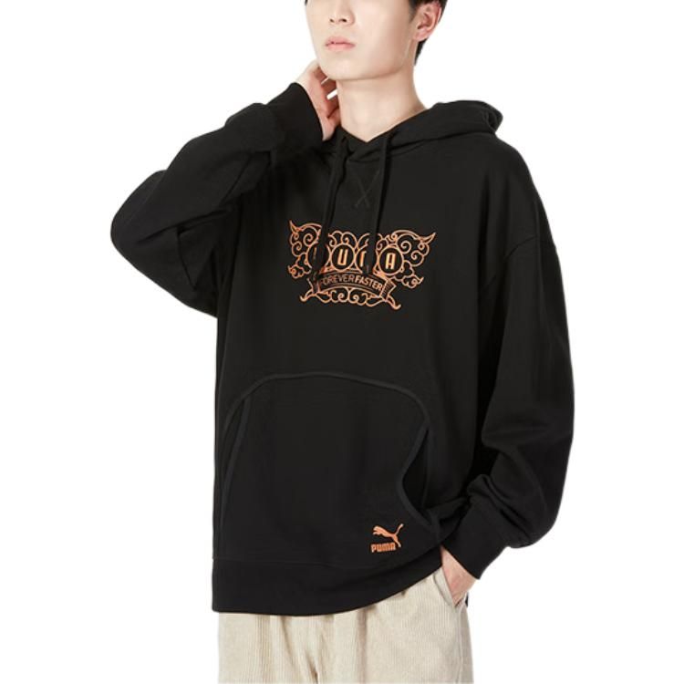 Puma Das CC Graphic Crew Sweater 'Black' 539909-01 sold by KicksCrew product image thumbnail 2