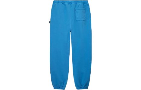 Stussy Pigment Dyed Fleece Pant 'Blue' 116605-BLUE sold by KicksCrew