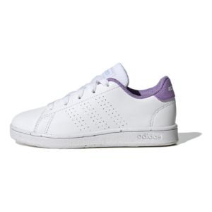 (PS) Adidas Tennis Advantage Lifestyle Court 'White Violet Fusion' H06181 sold by KicksCrew