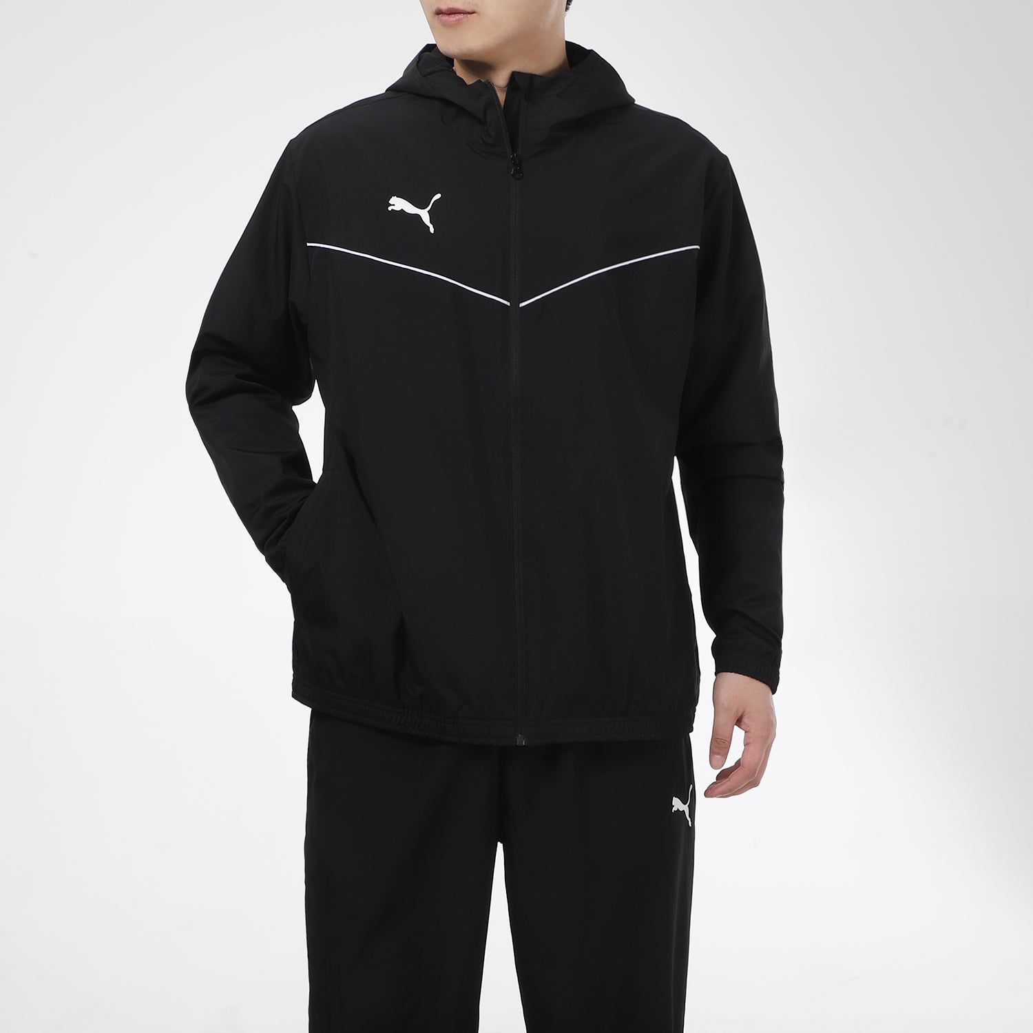Puma Full Sleeve Solid Jacket 'Black' 657396-03 sold by KicksCrew product image thumbnail 3