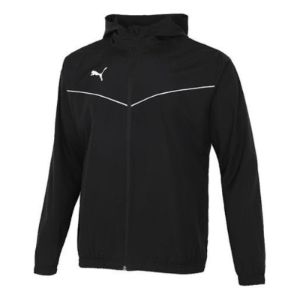 Puma Full Sleeve Solid Jacket 'Black' 657396-03 sold by KicksCrew