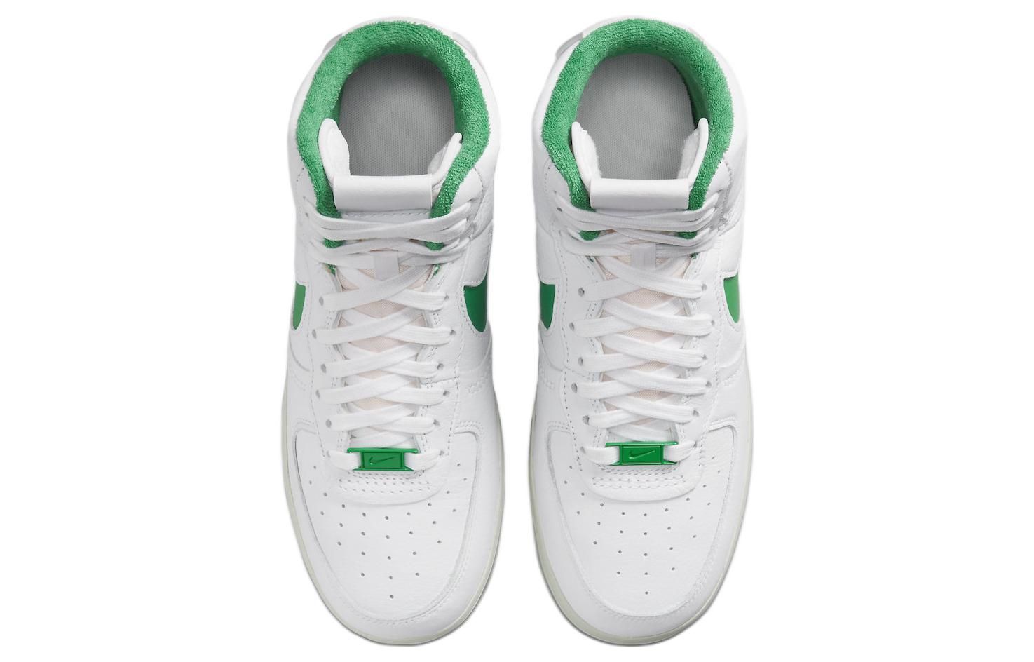 (WMNS) Nike Air Force 1 High Sculpt 'White Stadium Green' DQ5007-100 sold by KicksCrew product image thumbnail 4