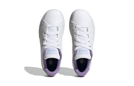 (PS) Adidas Tennis Advantage Lifestyle Court 'White Violet Fusion' H06181 sold by KicksCrew