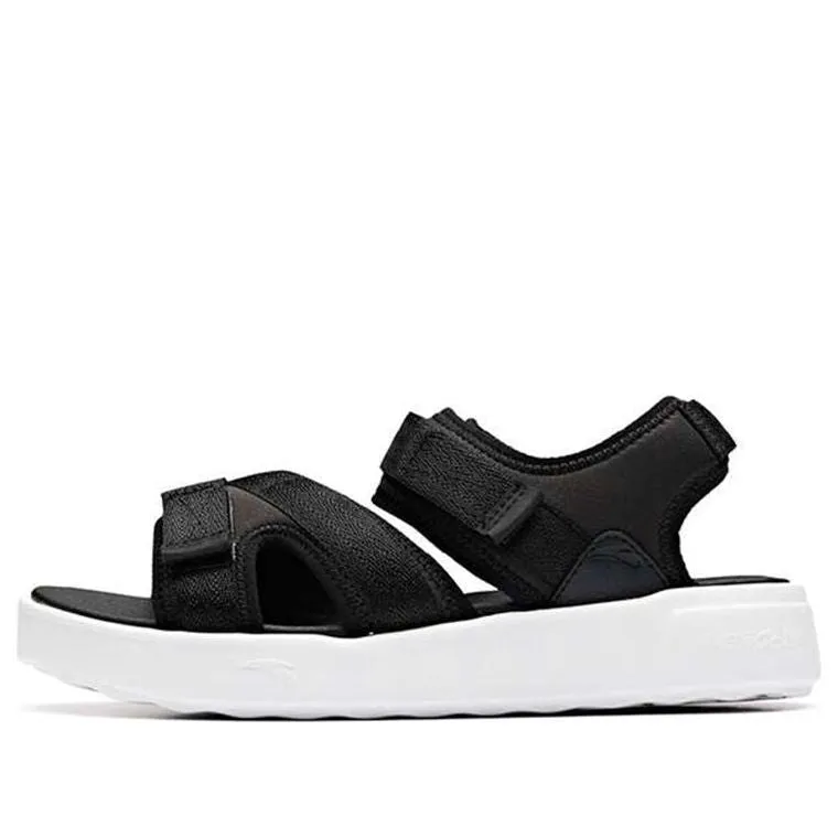 (WMNS) ANTA Sandals 'Black' 12926906-2 sold by KicksCrew