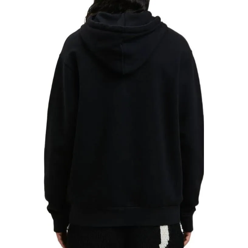 Palm Angels Fw22 Rhinestone Sprayed Hoodie 'Black' PMBB003F22FLE0011010 sold by KicksCrew product image thumbnail 2