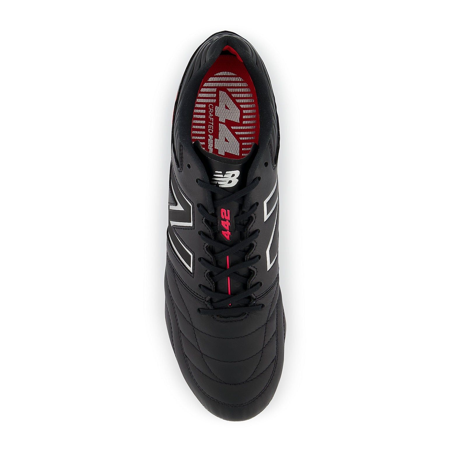 New Balance 442 V2 Pro FG 'Black Silver Red' MS41FBK2 sold by KicksCrew product image thumbnail 3