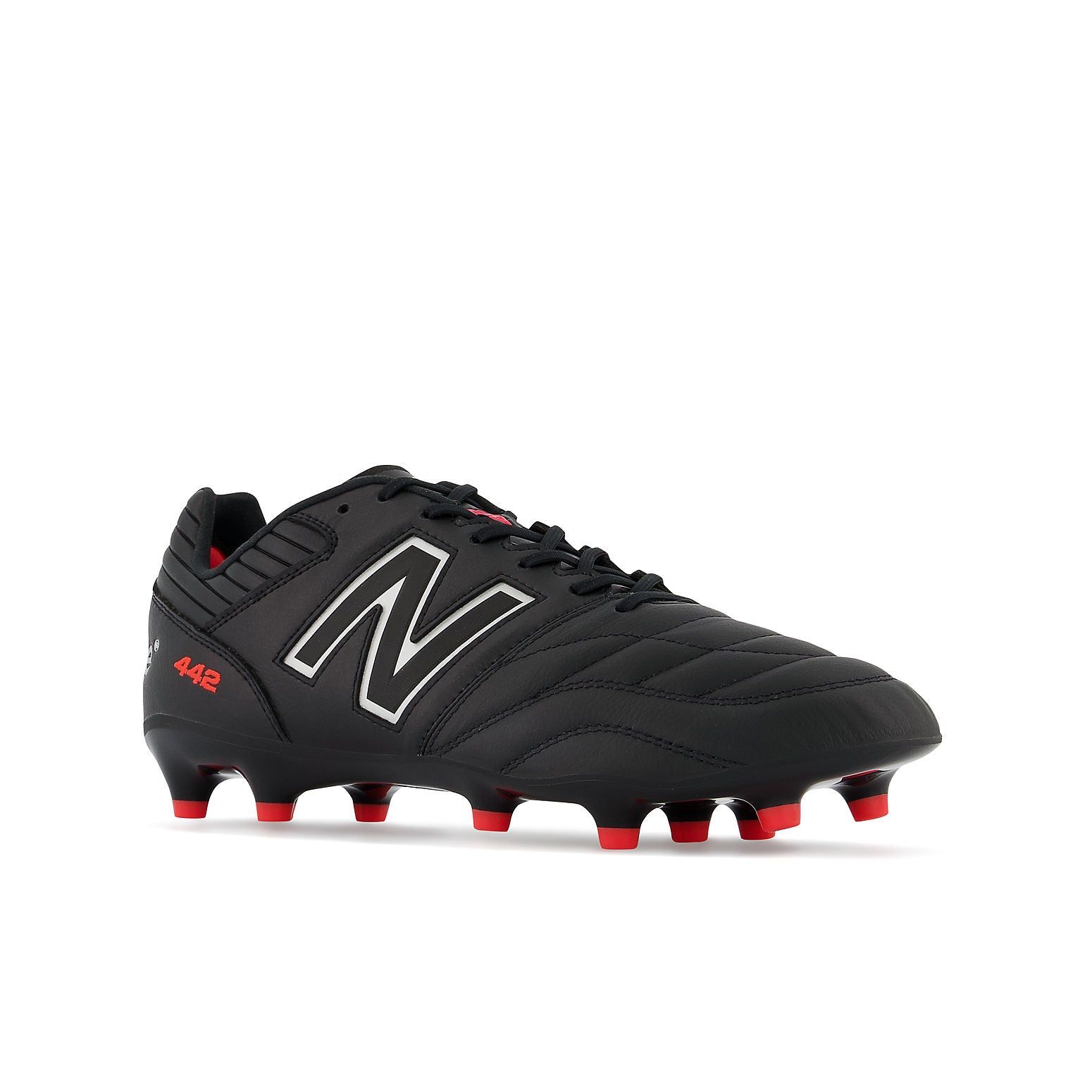 New Balance 442 V2 Pro FG 'Black Silver Red' MS41FBK2 sold by KicksCrew product image thumbnail 2
