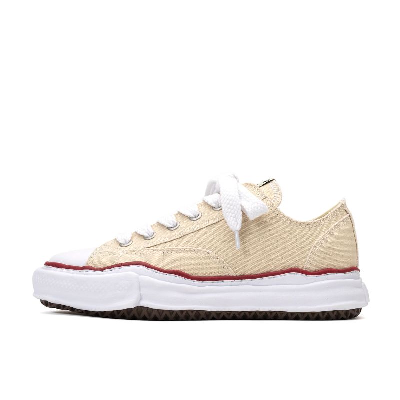 Maison MIHARA YASUHIRO PETERSON OG Sole Canvas Low-top Sneaker 'White' A04FW729-WHT sold by KicksCrew