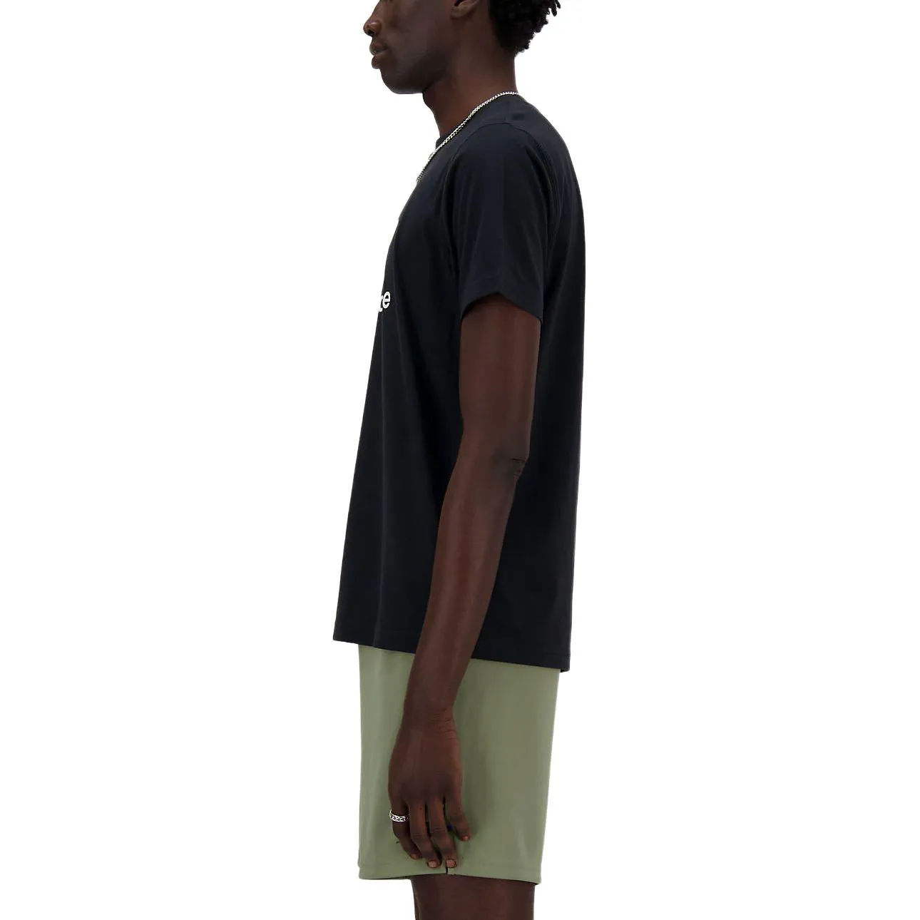 New Balance Sport Essentials Logo T-Shirt 'Black' MT41502-BK sold by KicksCrew product image thumbnail 4