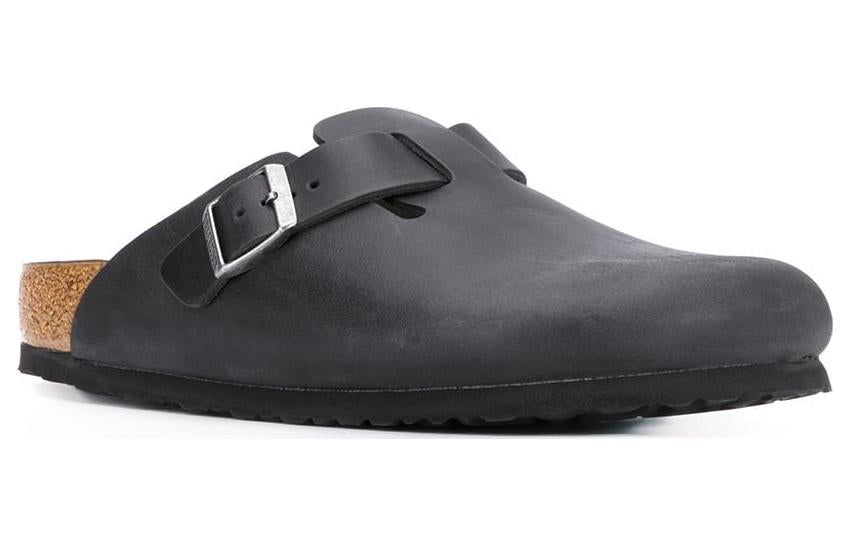 Birkenstock Boston Narrow 'Oiled Leather Black' 0059463 sold by KicksCrew product image thumbnail 2