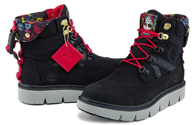 (WMNS) Timberland Raywood EK+ 6 Inch Waterproof Boots 'Black' A2PXF001 sold by KicksCrew product image thumbnail 5