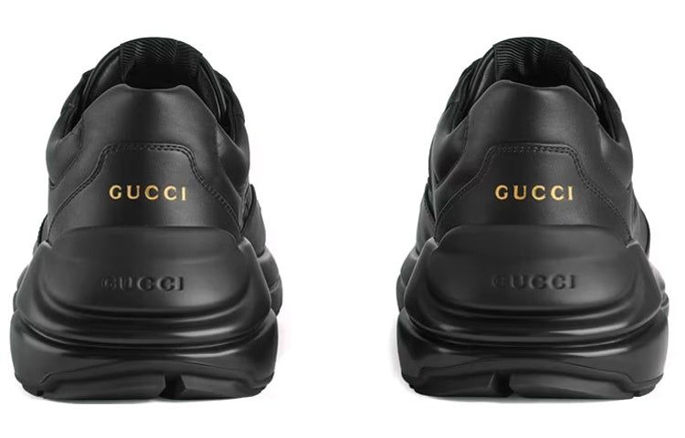 (WMNS) GUCCI Rhyton Exquisite Shoes 'Black' 721749-0G2R0-1000 sold by KicksCrew product image thumbnail 4