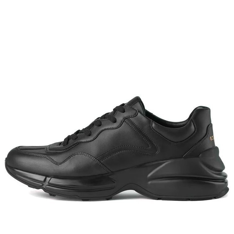 (WMNS) GUCCI Rhyton Exquisite Shoes 'Black' 721749-0G2R0-1000 sold by KicksCrew