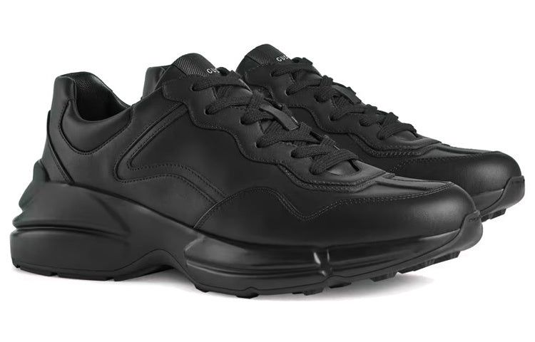 (WMNS) GUCCI Rhyton Exquisite Shoes 'Black' 721749-0G2R0-1000 sold by KicksCrew product image thumbnail 2