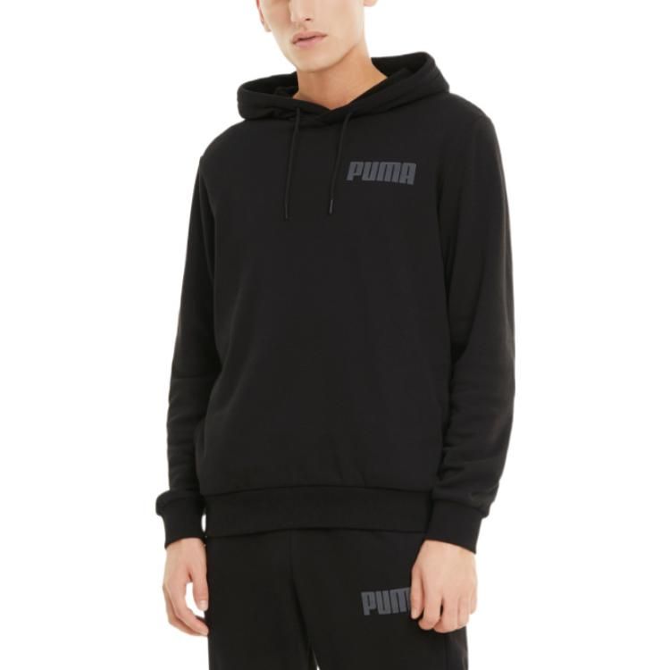 Puma Modern Basics Hoodie 'Black Grey' 588806 sold by KicksCrew product image thumbnail 4