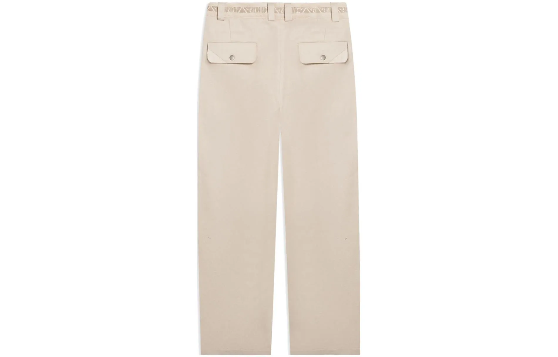 Li-Ning Embroidery Logo Straight Pants 'Light Brown' AKXSB55-1 sold by KicksCrew product image thumbnail 2