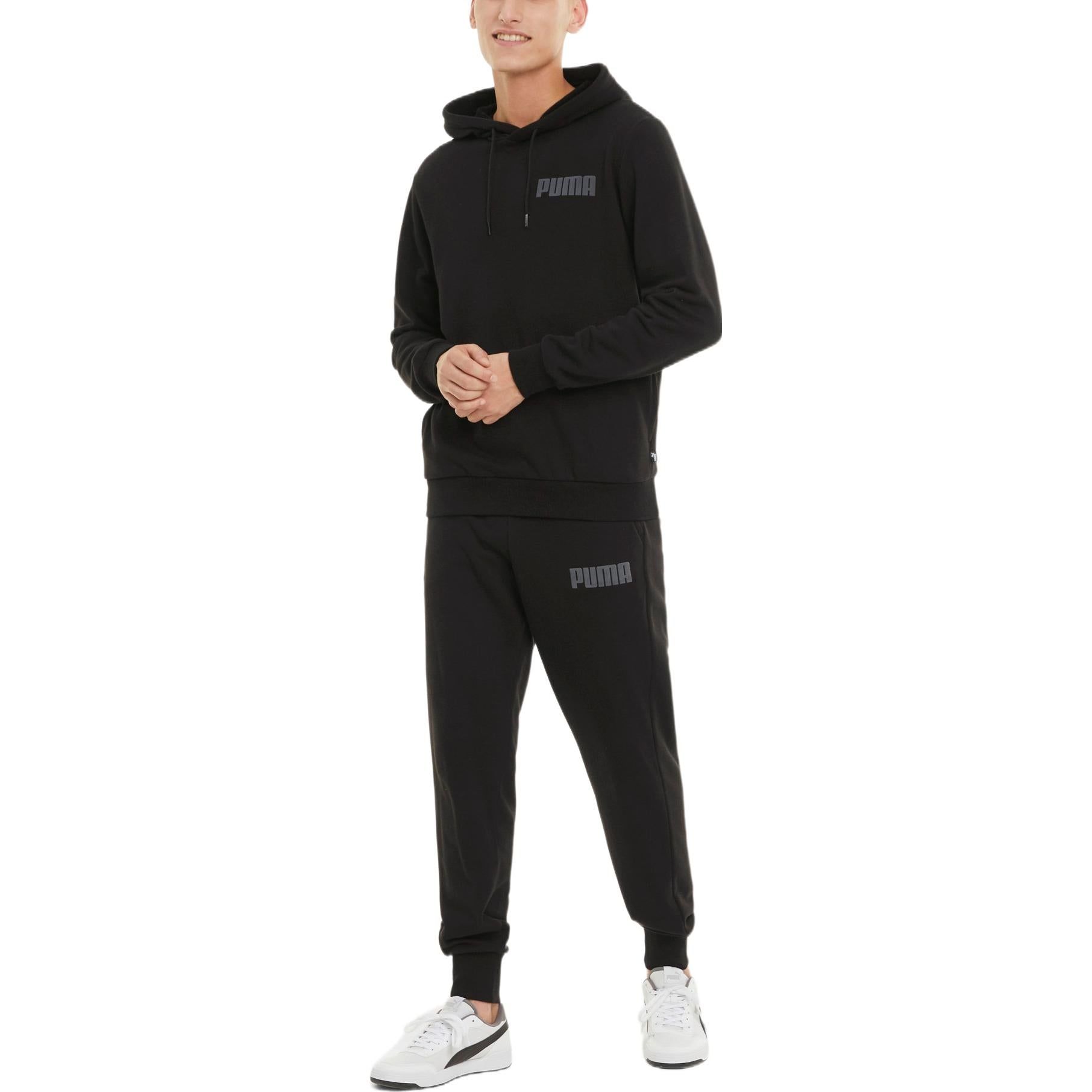 Puma Modern Basics Hoodie 'Black Grey' 588806 sold by KicksCrew product image thumbnail 3