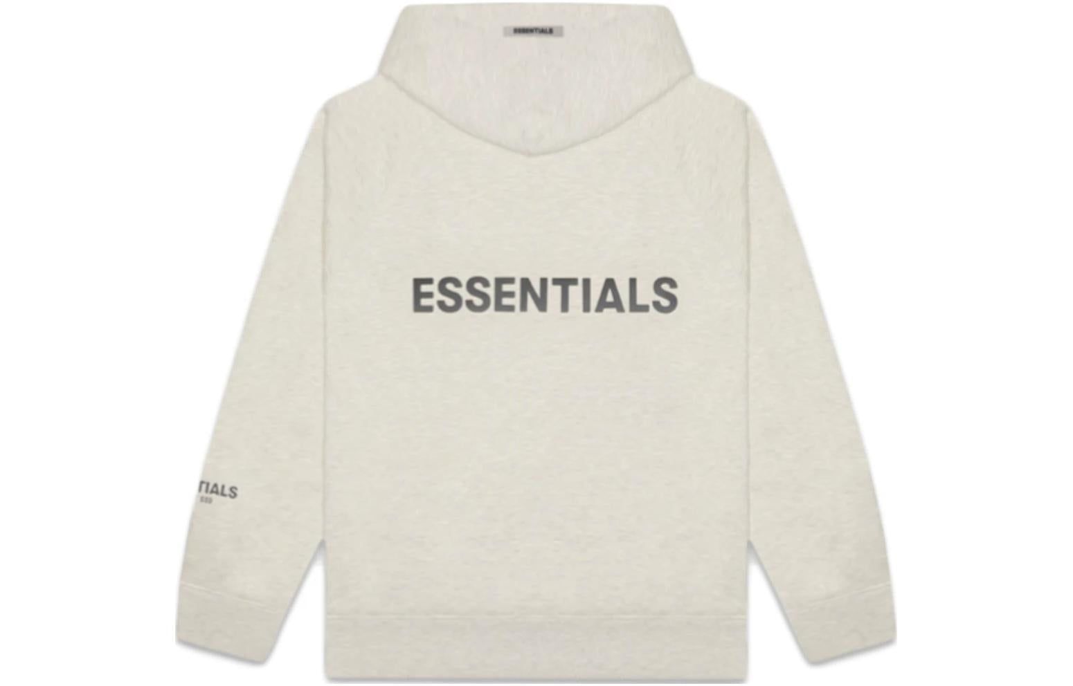 Fear of God Essentials FW20 Full Zip Up Hoodie 'Oatmeal' 0192250500188242 sold by KicksCrew product image thumbnail 2