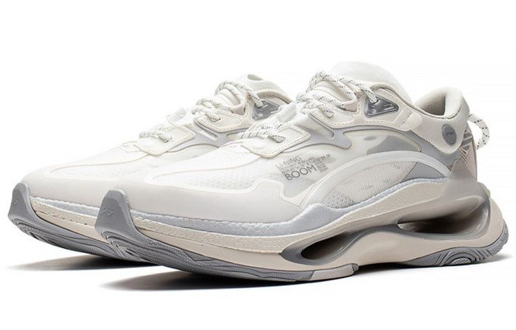 Li-Ning Infinity 'White Grey' AZGS085-2 sold by KicksCrew product image thumbnail 3