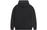 (WMNS) Balenciaga Embroidered Logo Hoodie 'Black' 578135TLVB81146 sold by KicksCrew