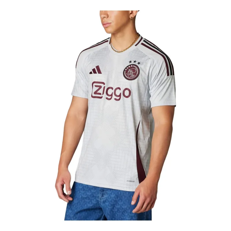 adidas Ajax Amsterdam 24/25 Third Jersey 'Clear Grey' IT6156 sold by KicksCrew