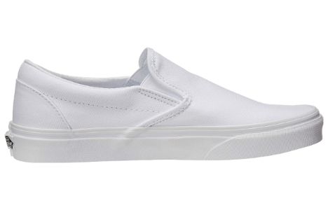 Vans Classic Slip-On Shoes 'White' VN0EYEW00 sold by KicksCrew