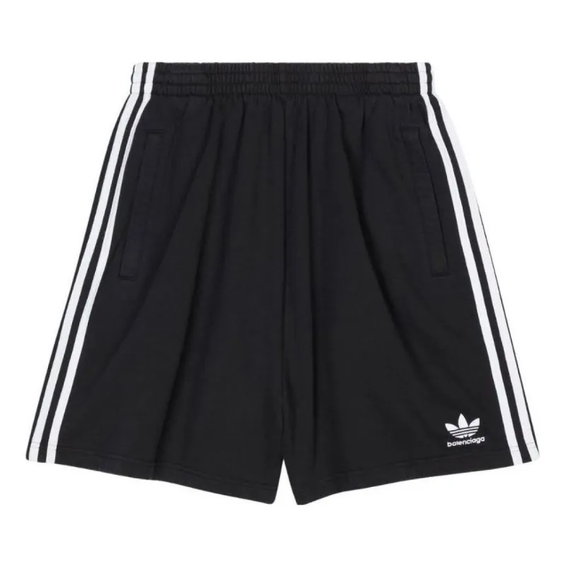 Balenciaga x adidas Large Shorts 'Black' 723881TNVN28482 sold by KicksCrew