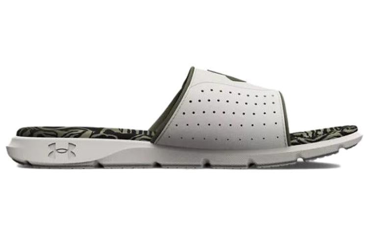 Under Armour Ignite Pro Graphic Footbed Slides 'White' 3026025-301 sold by KicksCrew product image thumbnail 3