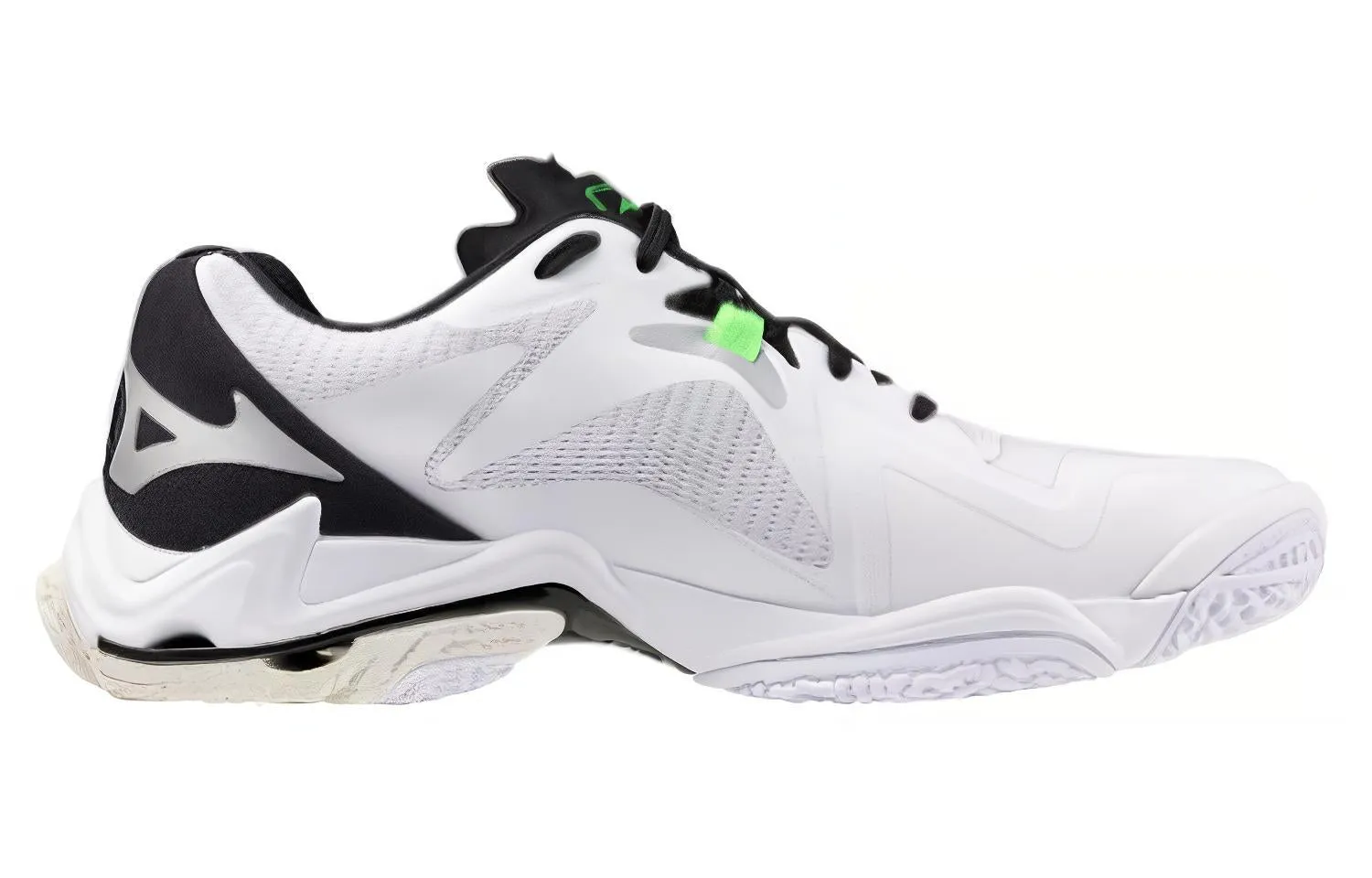 Mizuno Wave Lightning Z8 Wide 'White Black' V1GA240157 sold by KicksCrew product image thumbnail 2