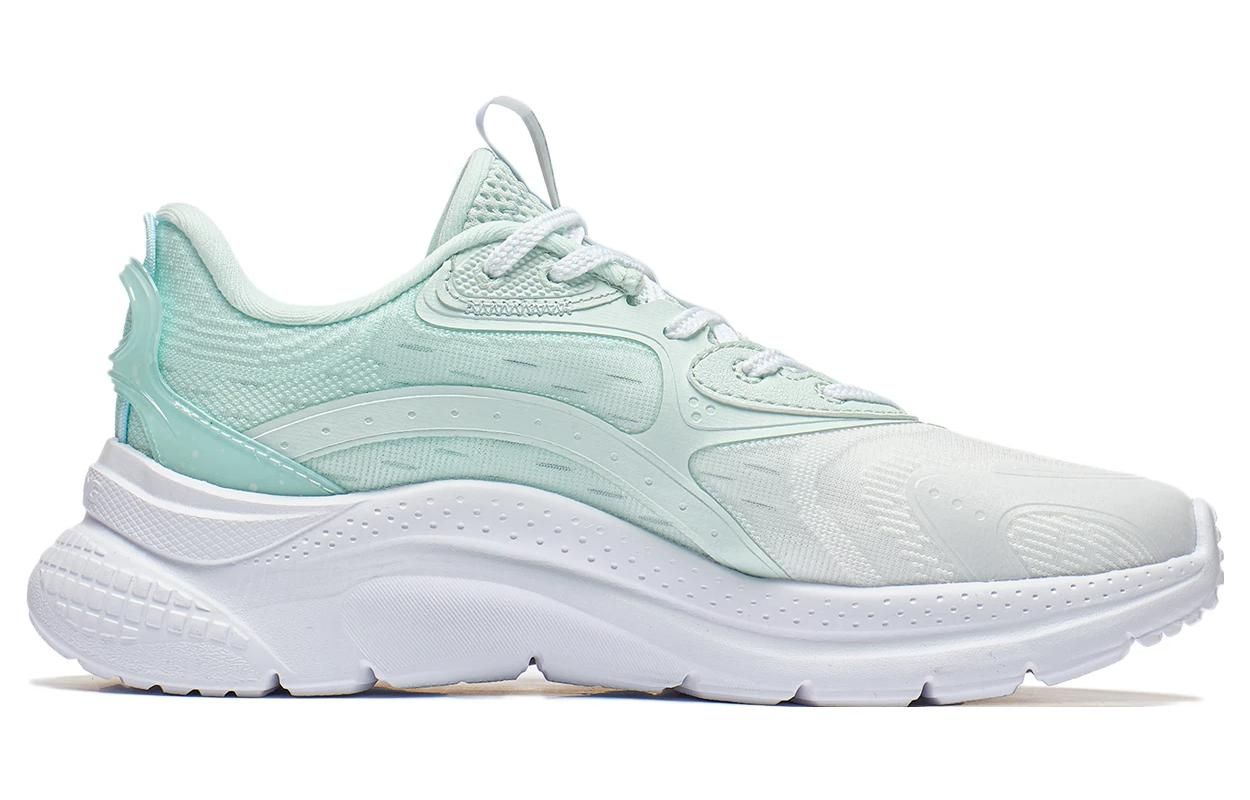 (WMNS) Li-Ning Floating Cloud 'White Light Green' AGLT030-2 sold by KicksCrew product image thumbnail 2