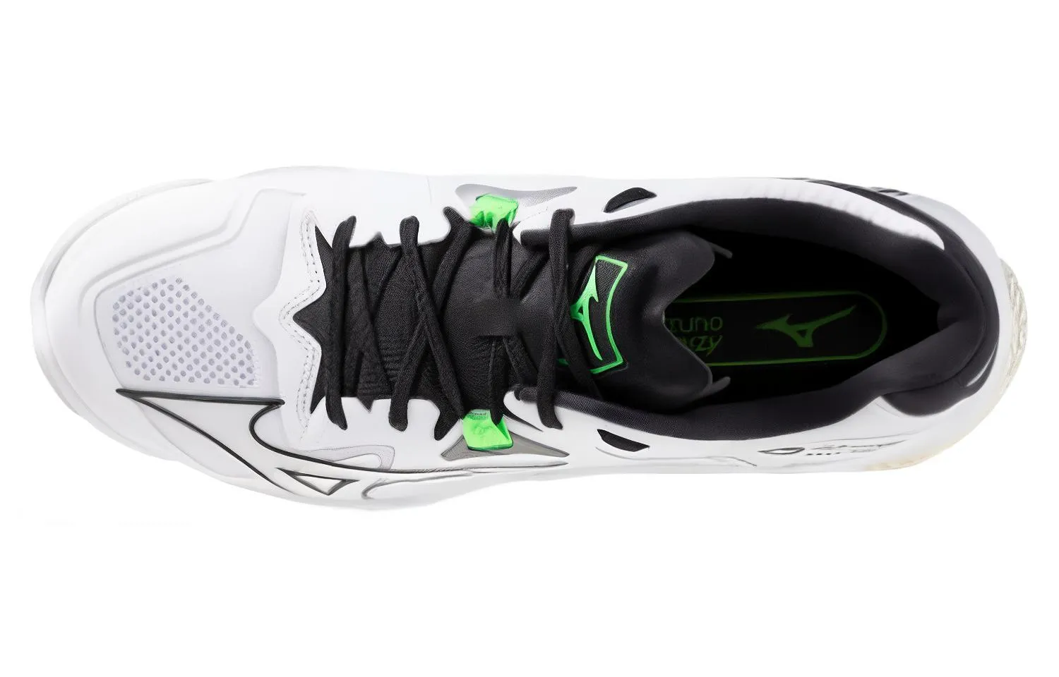 Mizuno Wave Lightning Z8 Wide 'White Black' V1GA240157 sold by KicksCrew product image thumbnail 4