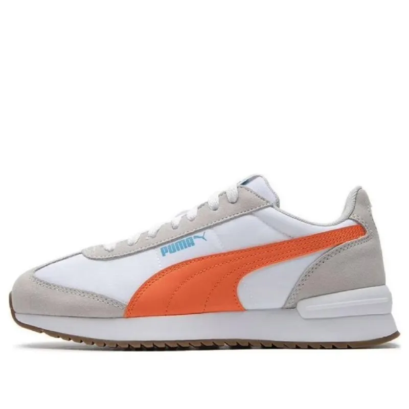 PUMA R78 Neon 'Grey White Orange' 399250-05 sold by KicksCrew