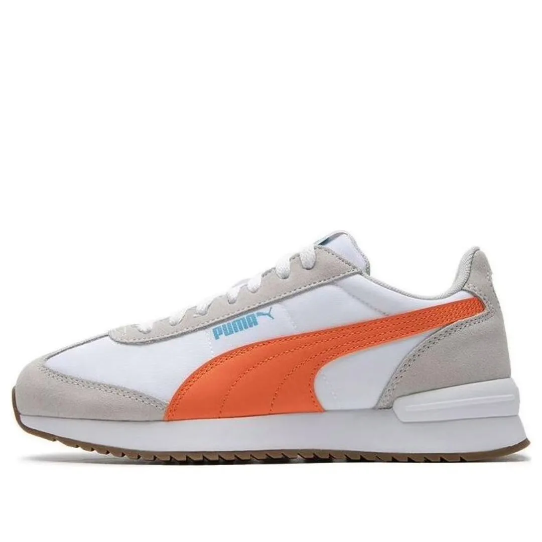 PUMA R78 Neon 'Grey White Orange' 399250-05 sold by KicksCrew