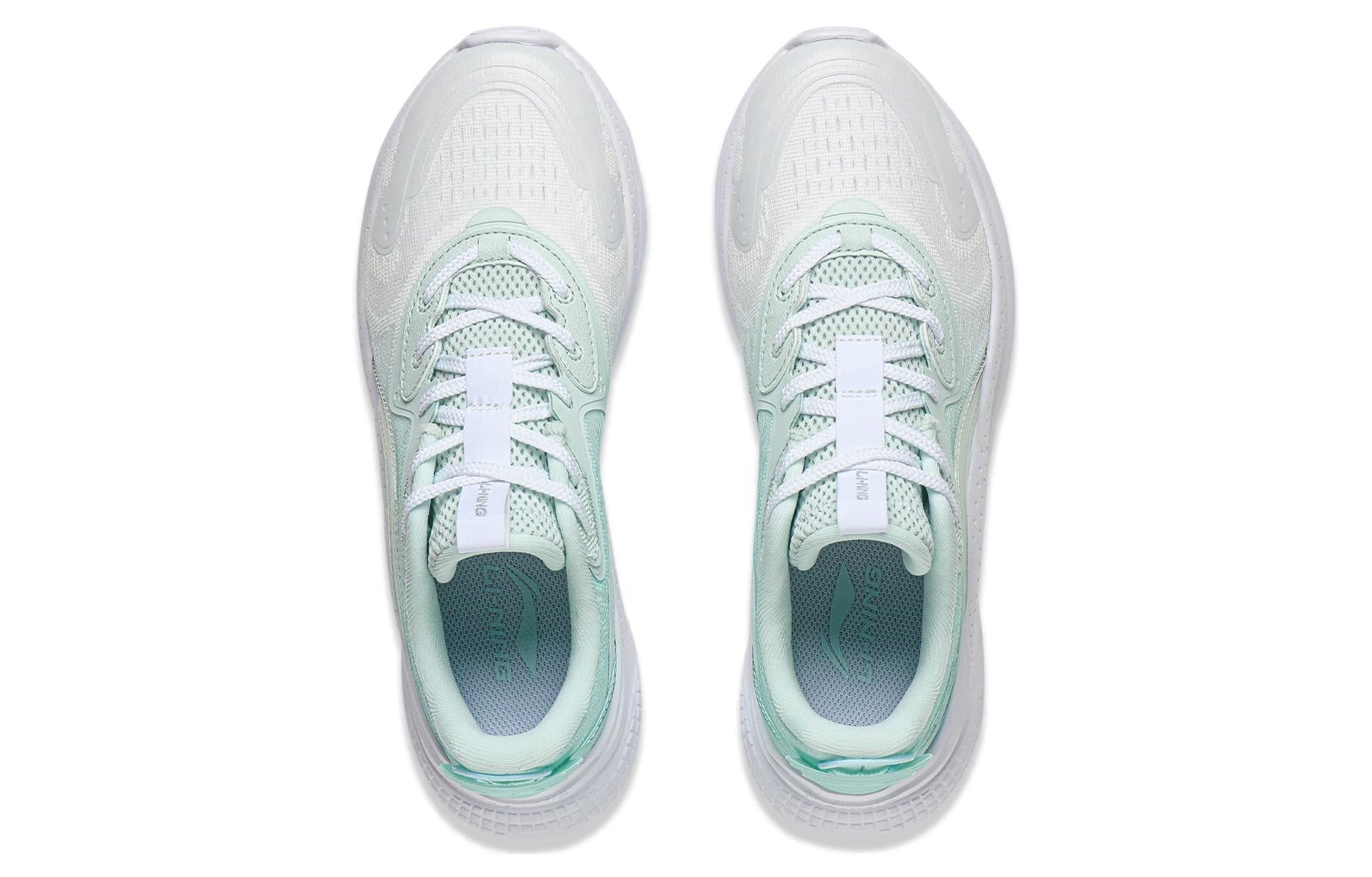 (WMNS) Li-Ning Floating Cloud 'White Light Green' AGLT030-2 sold by KicksCrew product image thumbnail 4