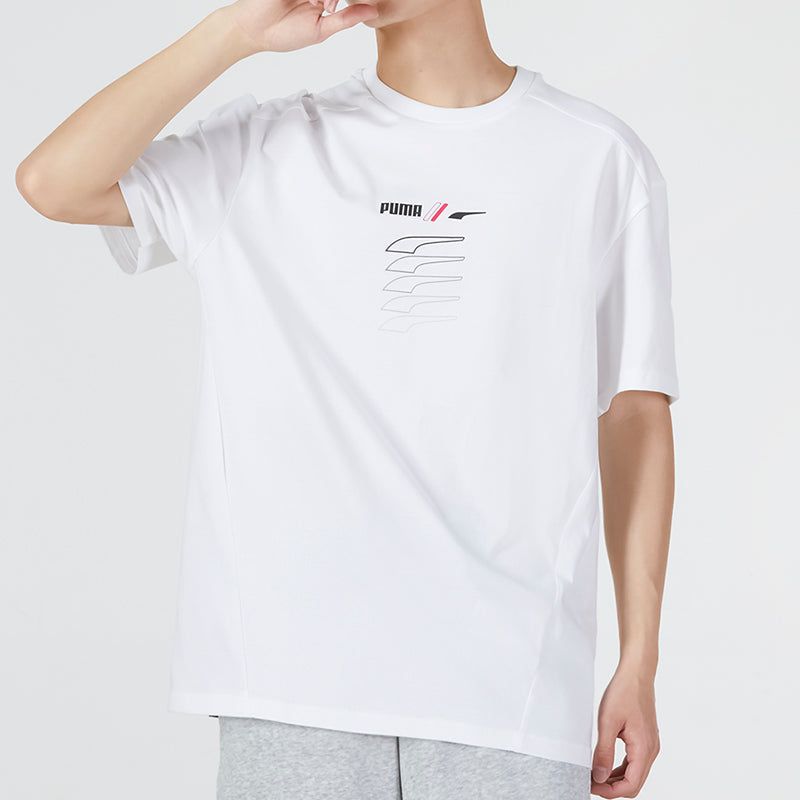PUMA RAD/CAL Graphic Tee 'White' 671716-02 sold by KicksCrew product image thumbnail 3
